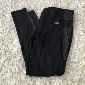 Avia Fleece Lined Active Leggings with Pockets